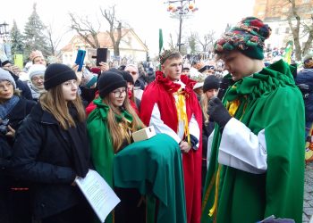 Orszak Trzech Króli z wyjątkowym uczestnikiem w Gnieźnie