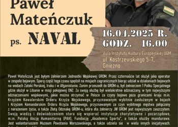 Spotkanie autorskie z Pawłem Mateńczukiem (Navalem) w Gnieźnie