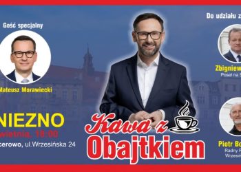 Dziś w Gnieźnie spotkanie z Danielem Obajtkiem. Gościem specjalnym będzie Mateusz Morawiecki