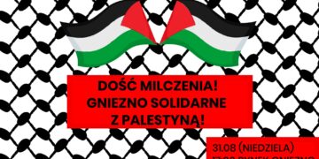Gniezno: Manifestacja solidarności z Palestyną w niedzielę na Rynku