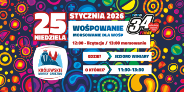 Morsowanie dla WOŚP w Gnieźnie. Unikalne fanty na licytacje, gorąca atmosfera na plaży