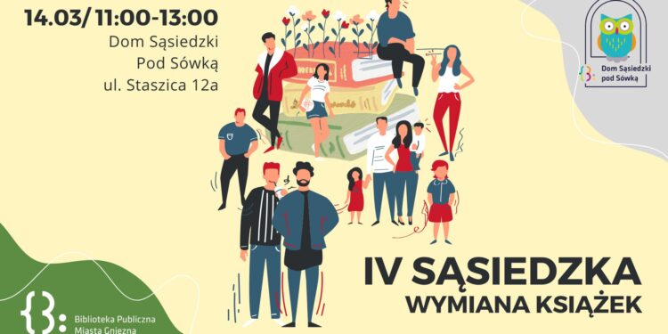 Daj książkom drugie życie. IV Sąsiedzka Wymiana Książek w Gnieźnie