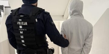 Awantura domowa w Gnieźnie. 38-latek groził rodzinie niebezpiecznym narzędziem, trafił do aresztu