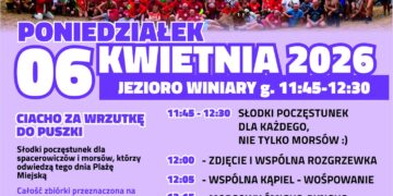 Śmigus-Dyngus na Plaży Miejskiej. Morsy zbierają pieniądze na terapię chorującej Amelki