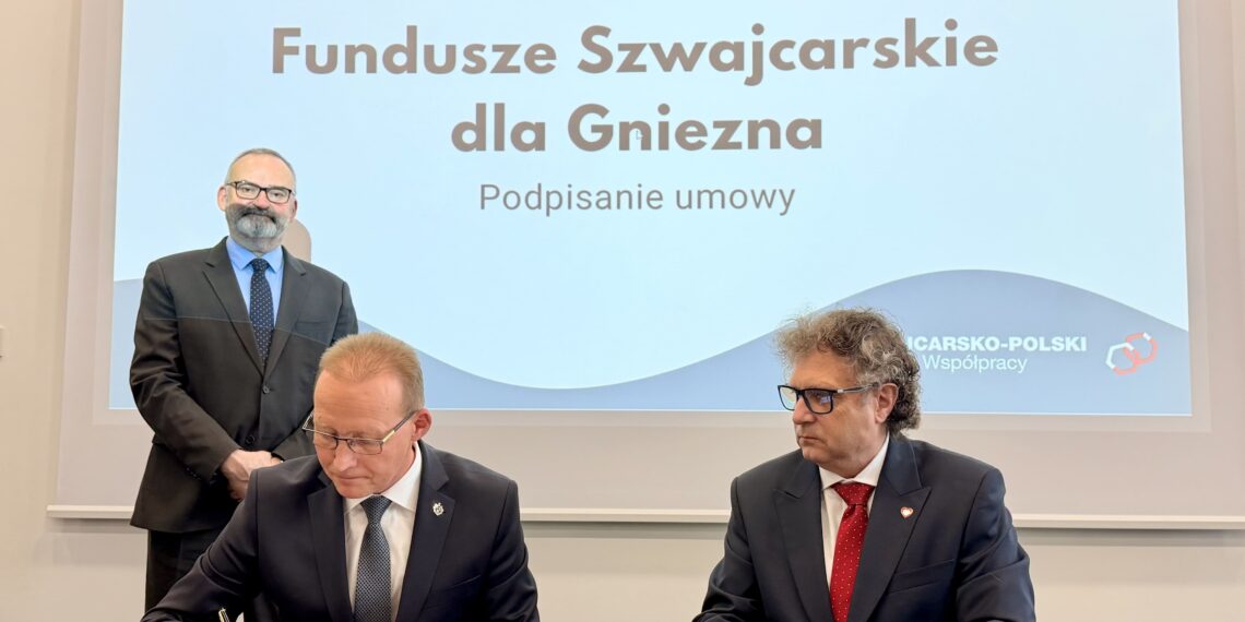 Historyczny dzień dla Gniezna. 80 milionów złotych z Funduszy Szwajcarskich na walkę ze zmianami klimatu
