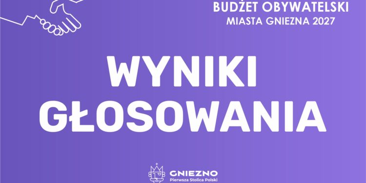 Gnieźnianie zdecydowali. Te projekty powstaną w ramach Budżetu Obywatelskiego 2027