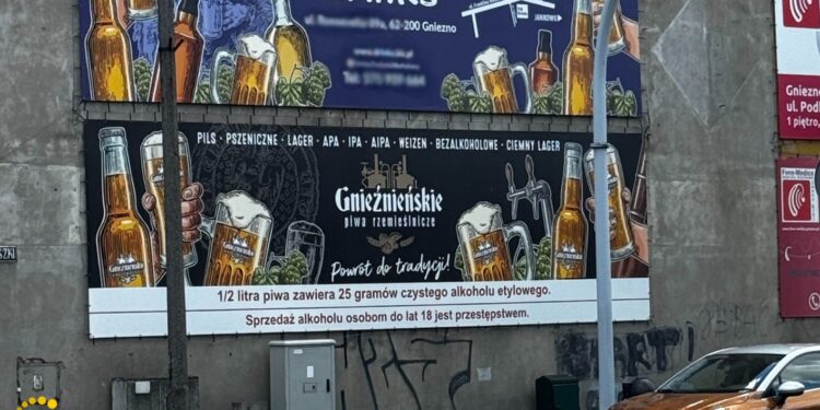 Koniec wielkiej reklamy alkoholu? Sejm uchwalił nowe przepisy. Zmiany mogą objąć także Gniezno